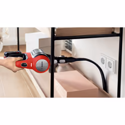 Bosch BCS711PET aspirateur balai et balai électrique Batterie Sec Sans sac 0,3 L Noir, Rouge 3 Ah - Vue supplémentaire 17