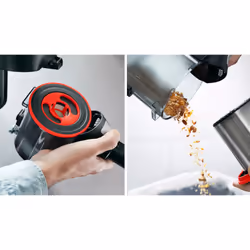 Bosch BCS711PET aspirateur balai et balai électrique Batterie Sec Sans sac 0,3 L Noir, Rouge 3 Ah - Vue supplémentaire 20