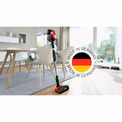 Bosch BCS711PET aspirateur balai et balai électrique Batterie Sec Sans sac 0,3 L Noir, Rouge 3 Ah - Vue supplémentaire 23