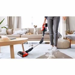 Bosch BCS711PET aspirateur balai et balai électrique Batterie Sec Sans sac 0,3 L Noir, Rouge 3 Ah - Vue supplémentaire 25