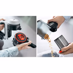 Bosch BCS711XXL aspirateur balai et balai électrique Batterie Sec Sans sac 0,3 L Blanc 3 Ah - Vue supplémentaire 17
