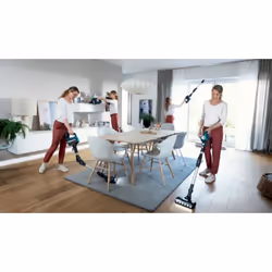 Bosch BSS71125AH aspirateur de table Noir, Bleu Sans sac