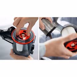 Bosch BSS71125AH aspirateur de table Noir, Bleu Sans sac - Vue supplémentaire 4