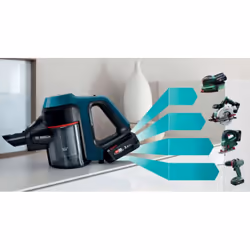 Bosch BSS71125AH aspirateur de table Noir, Bleu Sans sac - Vue supplémentaire 9