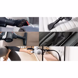 Bosch Unlimited 7 Batterie Sec Sans sac Noir, Argent, Blanc - Vue supplémentaire 10