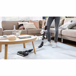 Bosch Unlimited 7 Batterie Sec Sans sac Noir, Argent, Blanc - Vue supplémentaire 4