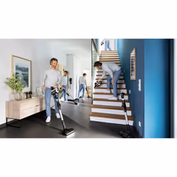 Bosch Unlimited 7 Batterie Sec Sans sac Noir, Argent, Blanc - Vue supplémentaire 5