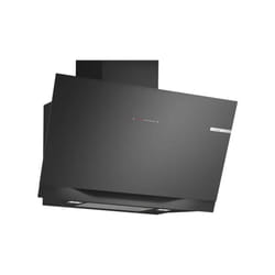 Bosch Serie 8 DWK91LT60 hotte Montée au mur Noir 441 m³/h A+