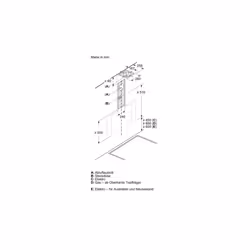 Bosch Serie 8 DWK91LT60 hotte Montée au mur Noir 441 m³/h A+ - Vue supplémentaire 6
