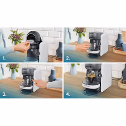 Bosch TAS16B4 Cafetière à dosette Entièrement Automatique 0,7L - Vue supplémentaire 5