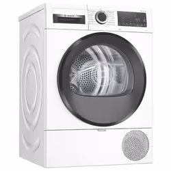 Bosch Serie 6 WQG233D0ES, Pose libre, Charge avant, Condensation, Blanc, Rotatif, Tactile, Droite
