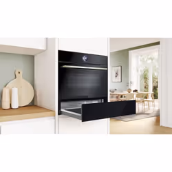 Bosch Serie 8 BIC7101B1 tiroir et armoire chauffant 12 couverts Noir - Vue supplémentaire 4