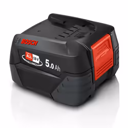 Bosch BHZUB1850, Batterie, 5 Ah, 18 V, Bosch, Noir, 1 pièce(s)