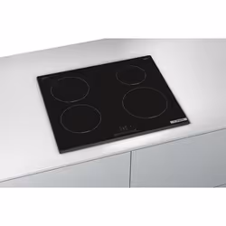 Bosch Serie 4 PIE631BB5E plaque Noir Intégré 60 cm Plaque avec zone à induction 4 zone(s)