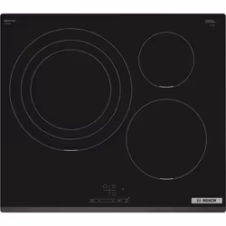 Bosch Serie 4 PID631BB5E, Noir, Intégré, 59.2 cm, Plaque avec zone à induction, Verre-céramique, 3 zone(s)