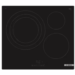 Bosch Serie 4 PID61RBB5E, Noir, Intégré, 59.2 cm, Plaque avec zone à induction, Verre-céramique, 3 zone(s)