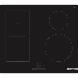 Bosch Serie 4 PVS61RBB5E, Noir, Intégré, 60 cm, Plaque avec zone à induction, Verre-céramique, 4 zone(s)