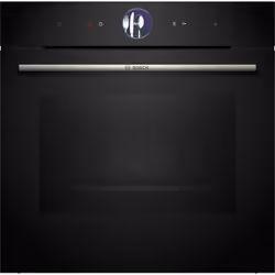 Bosch Serie 8 HSG7364B1, Grand, Four électrique, 71 L, 71 L, Assisté par ventilateur, 30 - 250 °C