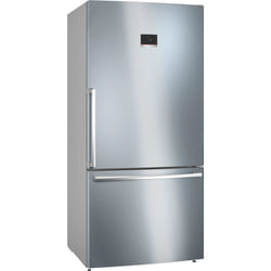 Réfrigérateur congélateur bas BOSCH Série 4 No Frost 479L Inox - KGB86XIEP