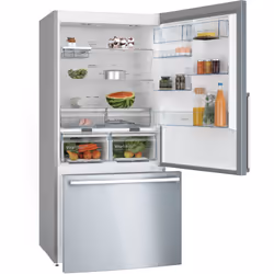 Réfrigérateur congélateur bas BOSCH Série 4 No Frost 479L Inox - KGB86XIEP