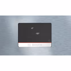 Réfrigérateur congélateur bas BOSCH Série 4 No Frost 479L Inox - KGB86XIEP