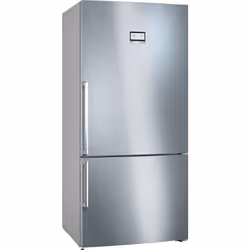 Bosch Serie 6 KGN86AIDR, 631 L, SN-T, 10 kg/24h, D, Nouvelle zone compartiment, Acier inoxydable