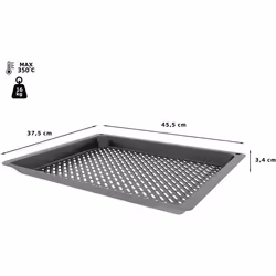 Bosch HEZ629070 pièce et accessoire de four Noir Acier Plaque de grill
