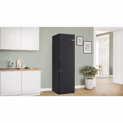 Bosch Serie 4 KGN39VXCT réfrigérateur-congélateur Pose libre 363 L C Gris - Vue supplémentaire 2