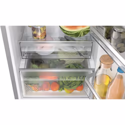Bosch Serie 4 KGN392LCF réfrigérateur-congélateur Pose libre 363 L C Acier inoxydable