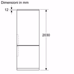 Bosch Serie 4 KGN392LCF réfrigérateur-congélateur Pose libre 363 L C Acier inoxydable - Vue supplémentaire 5