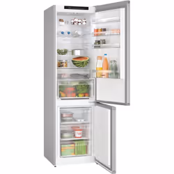 Bosch Serie 4 KGN392LBF réfrigérateur-congélateur Pose libre 363 L B Acier inoxydable