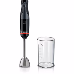 Bosch Serie 4 MSM4B610, Mélangeur par immersion, 0,6 L, 1,4 m, 1000 W, Anthracite, Noir