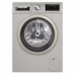 Bosch Serie 4 WNA1341XES, Charge avant, Pose libre, Acier inoxydable, Gauche, Acier inoxydable, Boutons, Rotatif