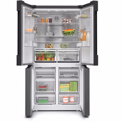 Bosch Serie 6 KFN96AXEA frigo américain Pose libre 605 L E Noir