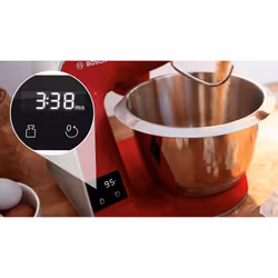 Bosch Serie 4 MUM5X720 robot de cuisine 1000 W 3,9 L Rouge, Argent Balances intégrées - Vue supplémentaire 5