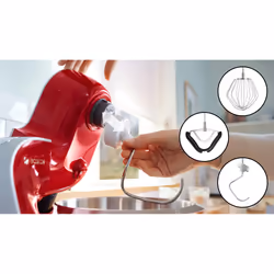 Bosch Serie 4 MUM5X720 robot de cuisine 1000 W 3,9 L Rouge, Argent Balances intégrées - Vue supplémentaire 6