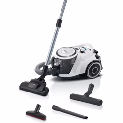 Bosch Serie 6 BGC41XALL, 700 W, Sec, Sans sac, 2,4 L, 68 dB, Blanc