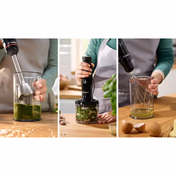Bosch Serie 4 MSM4B621 blender 0,6 L Mélangeur par immersion 1000 W Anthracite, Transparent - Vue supplémentaire 10