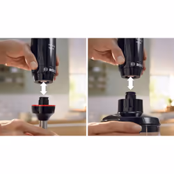 Bosch Serie 4 MSM4B621 blender 0,6 L Mélangeur par immersion 1000 W Anthracite, Transparent - Vue supplémentaire 8