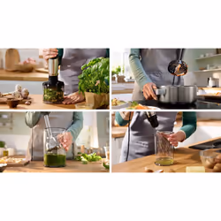 Bosch Serie 6 MSM6M623 mixeur Batteur à main 1000 W Noir, Acier inoxydable - Vue supplémentaire 6