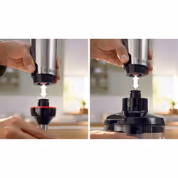 Bosch Serie 6 MSM6M623 mixeur Batteur à main 1000 W Noir, Acier inoxydable - Vue supplémentaire 8
