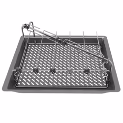 Bosch HEZ635001, Plaque de grill, Bosch, Acier inoxydable, Four, Acier inoxydable