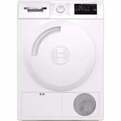 Bosch Serie 4 WTH83VV3, Pose libre, Charge avant, Pompe à chaleur, Blanc, Rotatif, Tactile, Droite