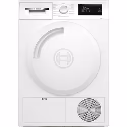 Bosch Serie 4 WTH83058II, Pose libre, Charge avant, Pompe à chaleur, Blanc, Rotatif, Tactile, Droite
