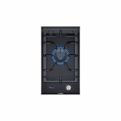 Bosch Serie 8 PRA3A6B70, Noir, Intégré, 30 cm, Gaz, Verre-céramique, 1 zone(s)