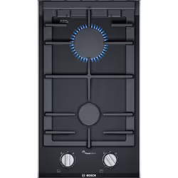 Bosch PRB3A6B70, Noir, Intégré, Gaz, Verre-céramique, 2 zone(s), 2 zone(s)