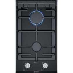 Bosch PRB3A6B70 plaque Noir Intégré Gaz 2 zone(s)