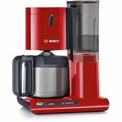 Bosch TKA8A054, Machine à café filtre, 1,1 L, Café moulu, 1100 W, Rouge