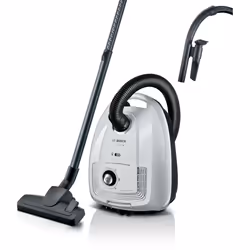Bosch Serie 4 BGL38WH2, 600 W, Aspirateur réservoir cylindrique, Sec, Sans sac, 4 L, Filtre hygiénique