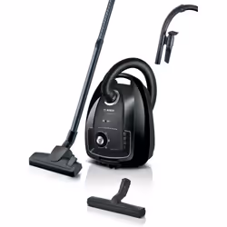 Bosch Serie 4 BGL38BA2H, 600 W, Aspirateur sans sac, Sec, Sac à poussière, 4 L, HEPA, Filtre hygiénique